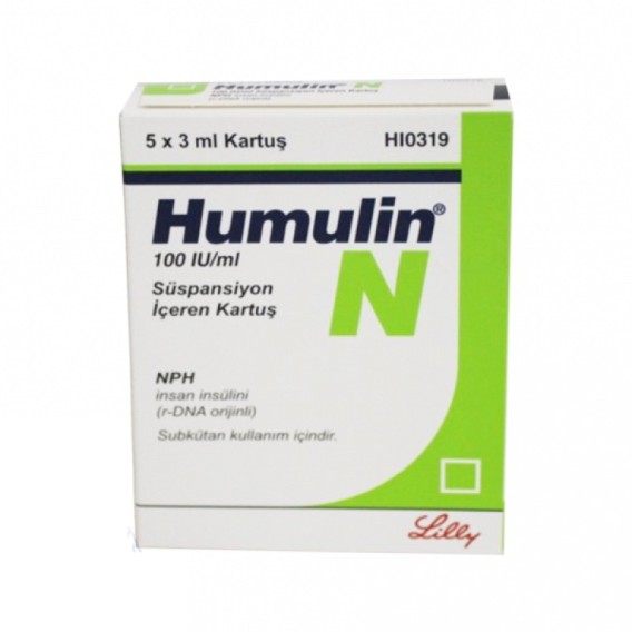 Humulin N 100IU (Cart) Eli Lilly