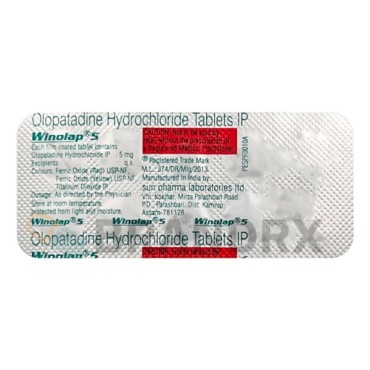 Winolap 5 mg Sun Pharmaceuticals Industries