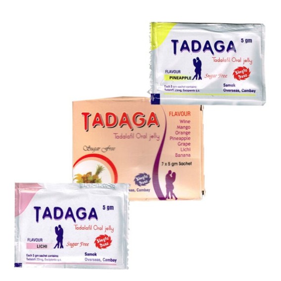 Tadaga Oral Jelly Flavoured 20mg Samok Overseas