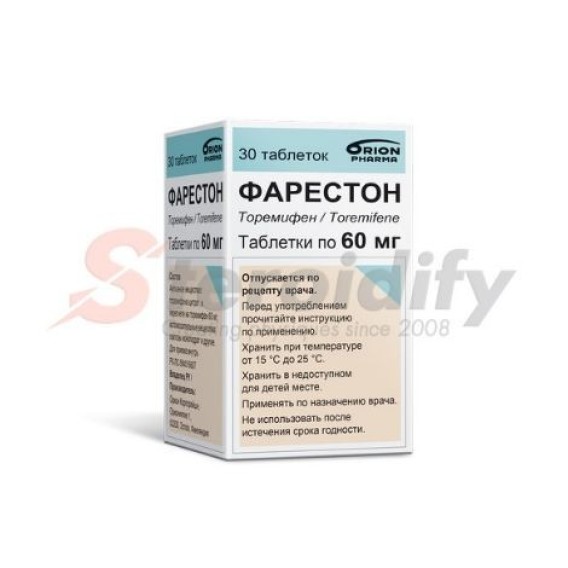 Fareston 60mg Orion Corp