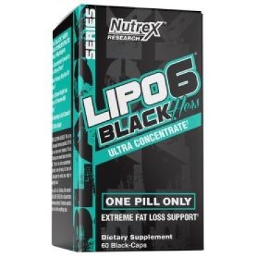 Nutrex - Lipo 6 Black Hers UC 60 caps Nutrex